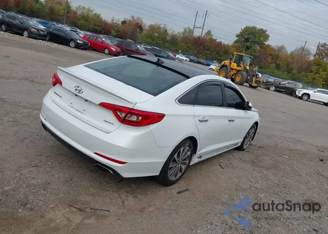 2015 Hyundai Sonata Sport из США, поврежденный, VIN 5NPE34AF5FH091026